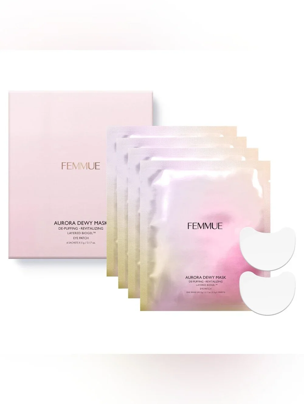 🆕️Aurora Dewy Mask Eye Patches 🩷 Hydrating Under-Eye Treatment
